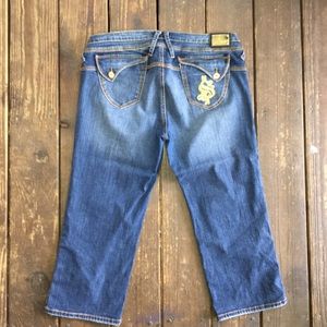 Baby Phat Capri Jeans size 15 EUC